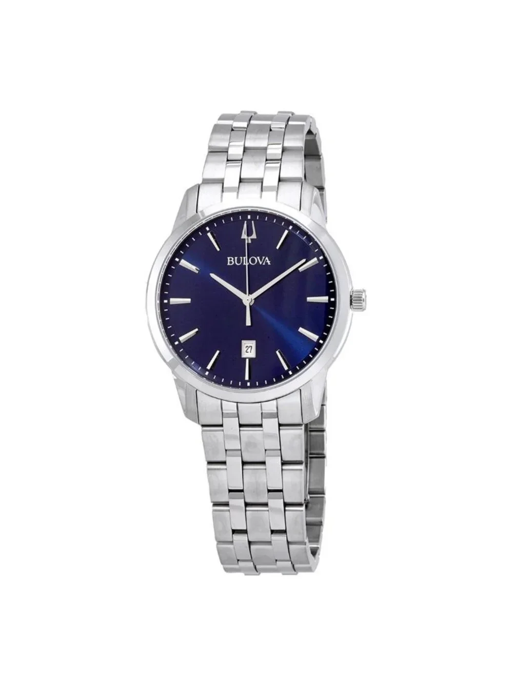 NWT Bulova Sutton Quartz Blue Dial Men's Watch